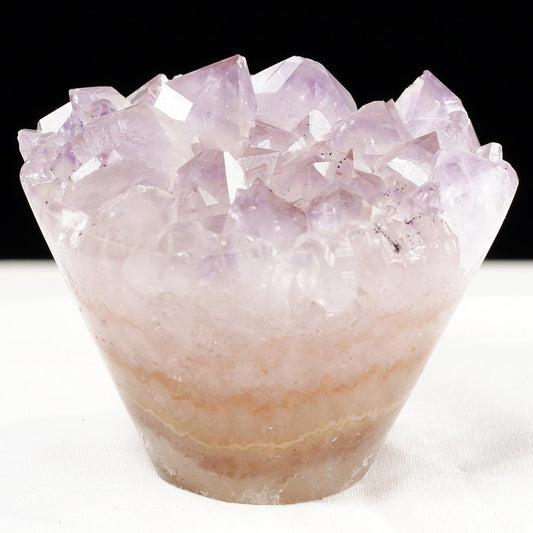 アメジスト クラスター ウルグアイ産 フラワーアメジスト 花型 原石 置物 amethyst 一点物 282-814