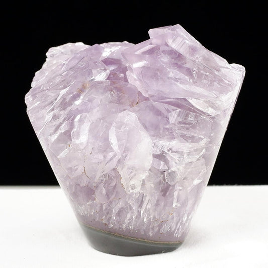 アメジスト クラスター ウルグアイ産 フラワーアメジスト 花型 原石 置物 amethyst 一点物 282-815