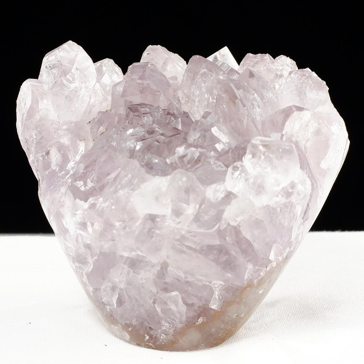 アメジスト クラスター ウルグアイ産 フラワーアメジスト 花型 原石 置物 amethyst 一点物 282-817
