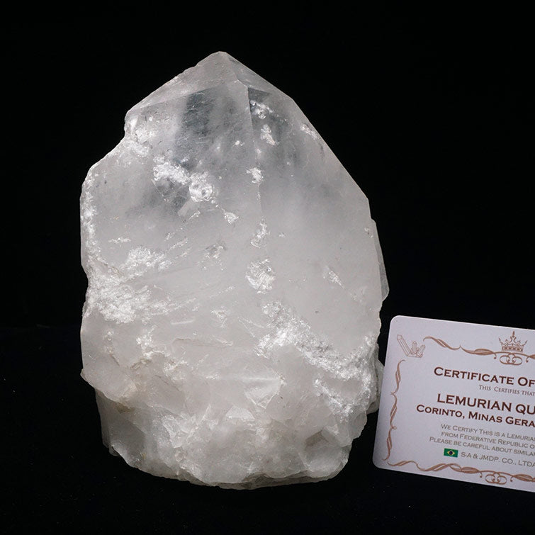 2.1Kg レムリアンシード 水晶 クラスター 原石 ブラジル ミナスジェライス州 コリント産 証明書付属 一点物 292-41