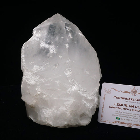 2.1Kg レムリアンシード 水晶 クラスター 原石 ブラジル ミナスジェライス州 コリント産 証明書付属 一点物 292-41