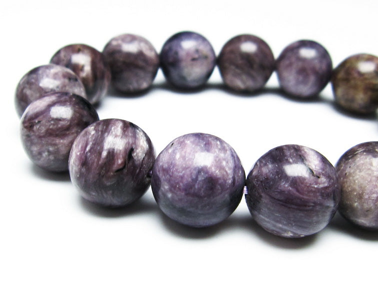 チャロアイト ブレスレット 15mm 一点物  111-32148