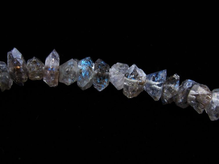 オイルインクォーツ ブレスレット 石油入り水晶 ブレス 一点物 メール便可 [M便 1/10] 111-33509