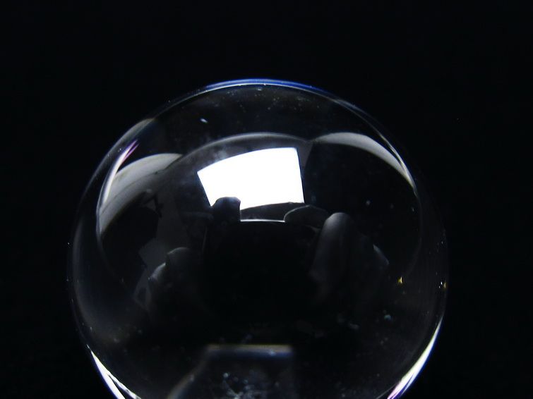 水晶 丸玉 ブラジル産 20mm 一点物 141-6357