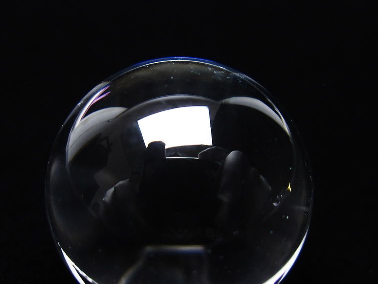 水晶 丸玉 ブラジル産 20mm 一点物 141-6361