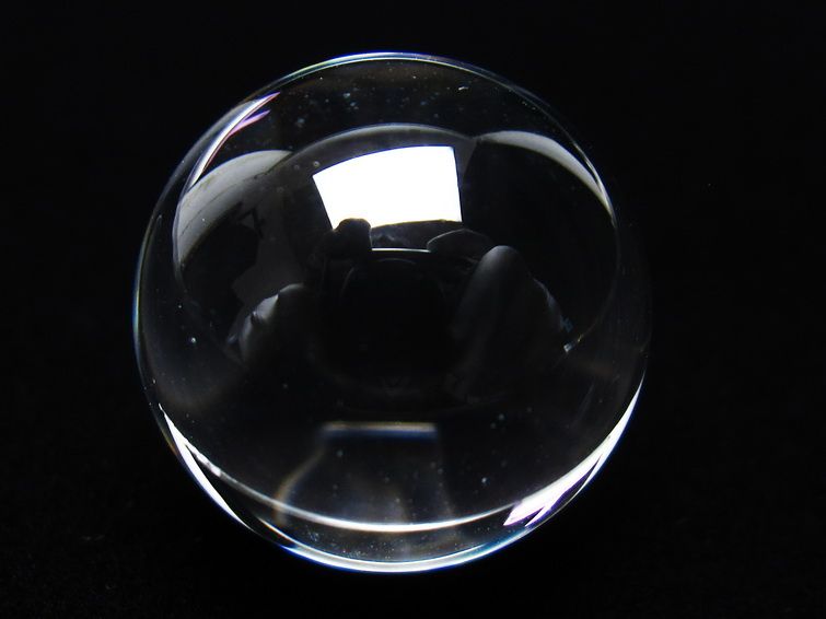 水晶 丸玉 ブラジル産 20mm 一点物 141-6364