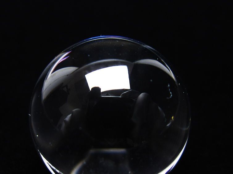 水晶 丸玉 ブラジル産 20mm 一点物 141-6367