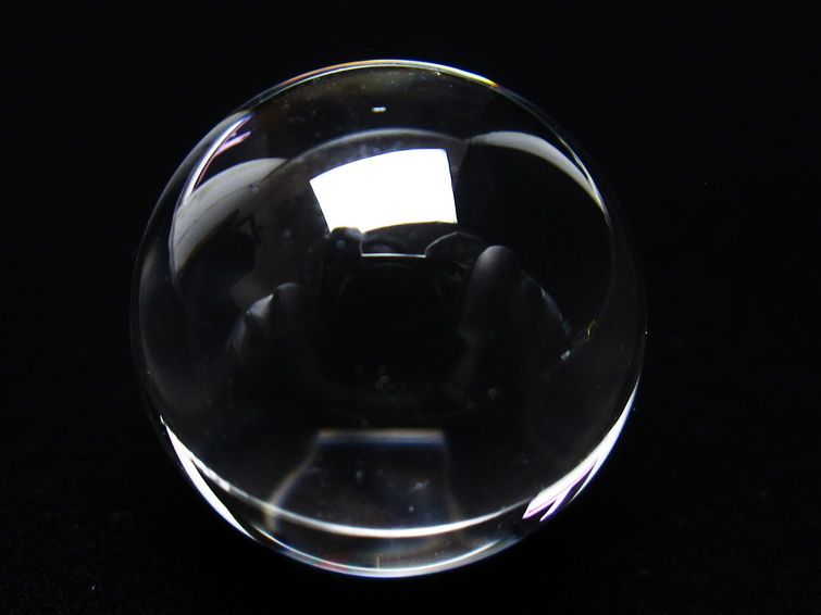 水晶 丸玉 ブラジル産 20mm 一点物 141-6369