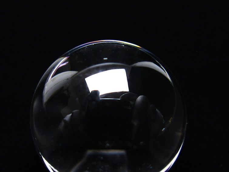 水晶 丸玉 ブラジル産 20mm 一点物 141-6369