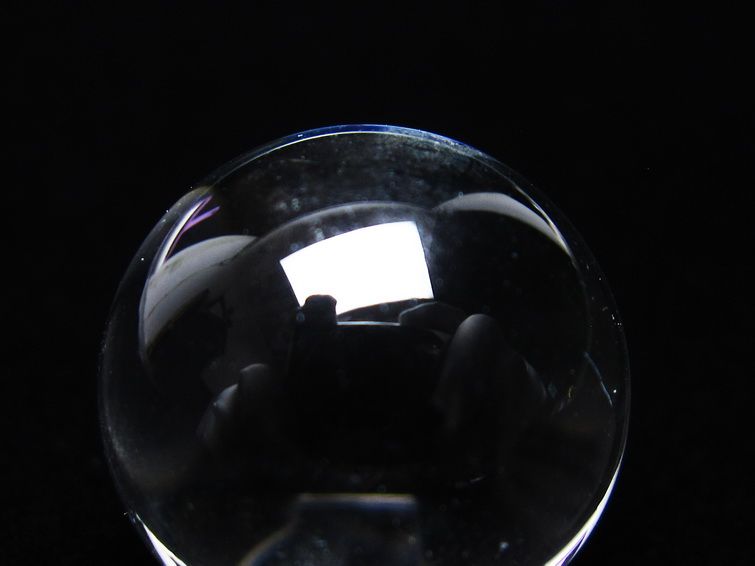 水晶 丸玉 ブラジル産 20mm 一点物 141-6372