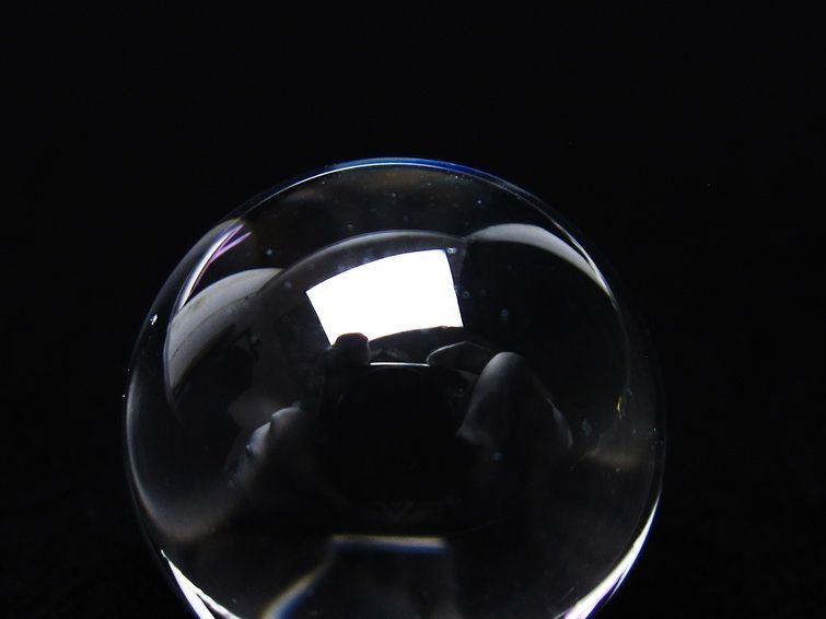 水晶 丸玉 ブラジル産 20mm 一点物 141-6379
