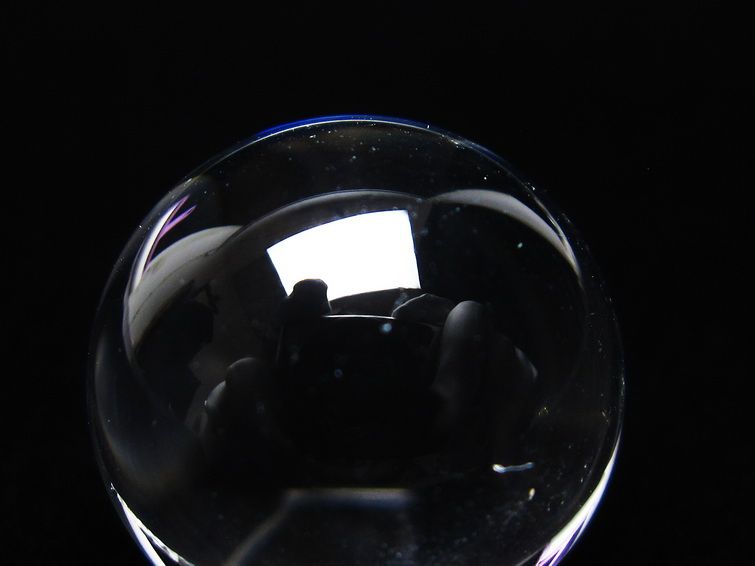 水晶 丸玉 ブラジル産 20mm 一点物 141-6388