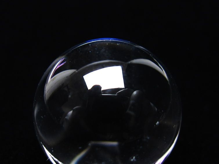 水晶 丸玉 ブラジル産 20mm 一点物 141-6394