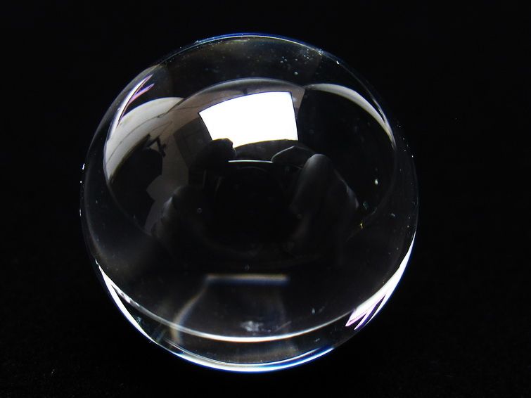 水晶 丸玉 ブラジル産 20mm 一点物 141-6398