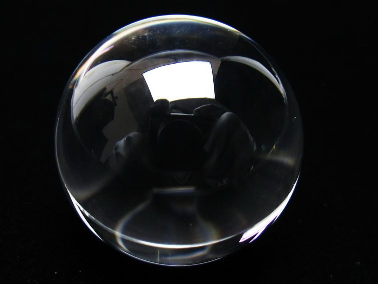水晶 丸玉 ブラジル産 24mm 一点物 141-6403
