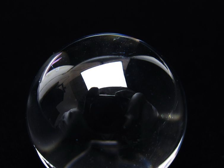 水晶 丸玉 ブラジル産 24mm 一点物 141-6405