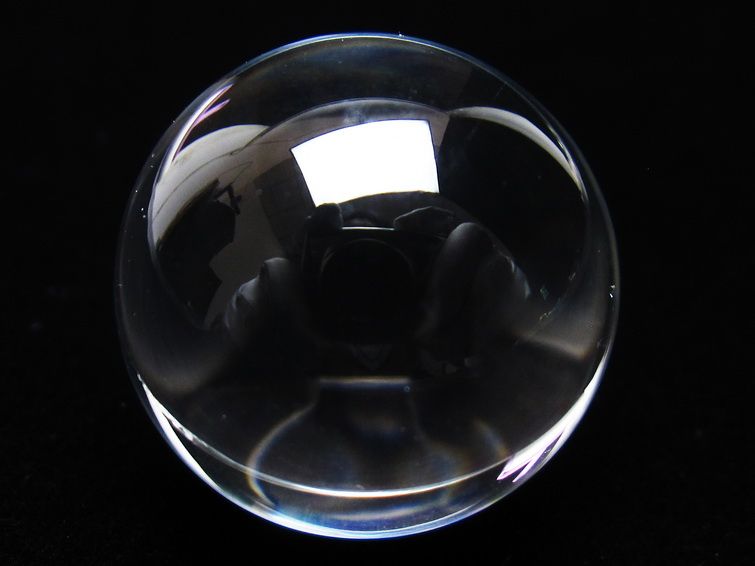 水晶 丸玉 ブラジル産 24mm 一点物 141-6406