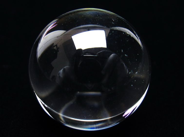 水晶 丸玉 ブラジル産 24mm 一点物 141-6408