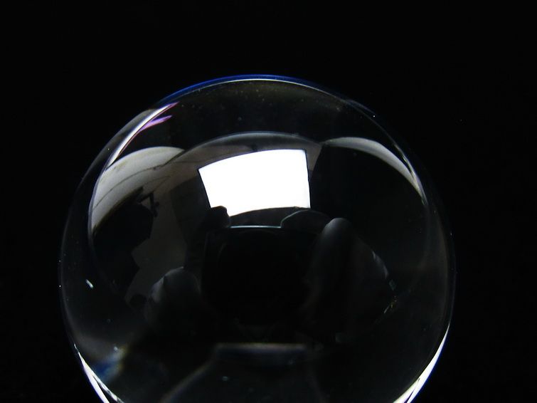 水晶 丸玉 ブラジル産 24mm 一点物 141-6410