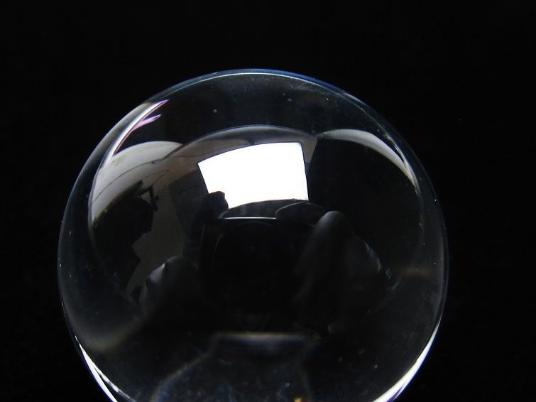水晶 丸玉 ブラジル産 24mm 一点物 141-6411
