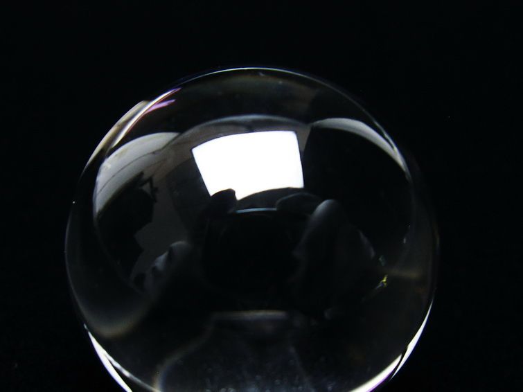 水晶 丸玉 ブラジル産 24mm 一点物 141-6412