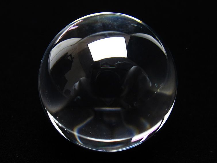 水晶 丸玉 ブラジル産 24mm 一点物 141-6415