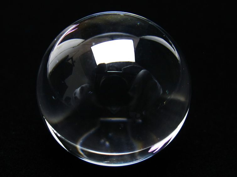 水晶 丸玉 ブラジル産 24mm 一点物 141-6421
