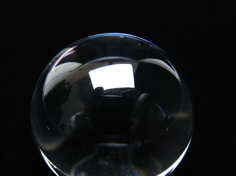 水晶 丸玉 ブラジル産 24mm 一点物 141-6421