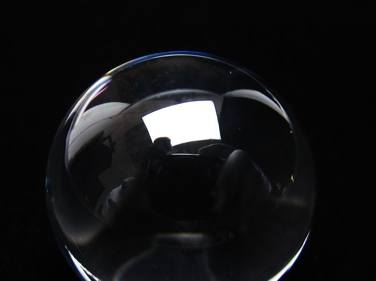 水晶 丸玉 ブラジル産 24mm 一点物 141-6426
