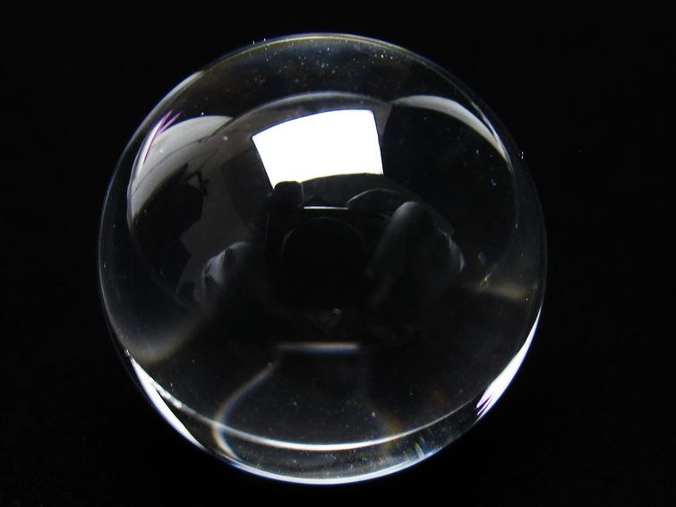 水晶 丸玉 ブラジル産 24mm 一点物 141-6427