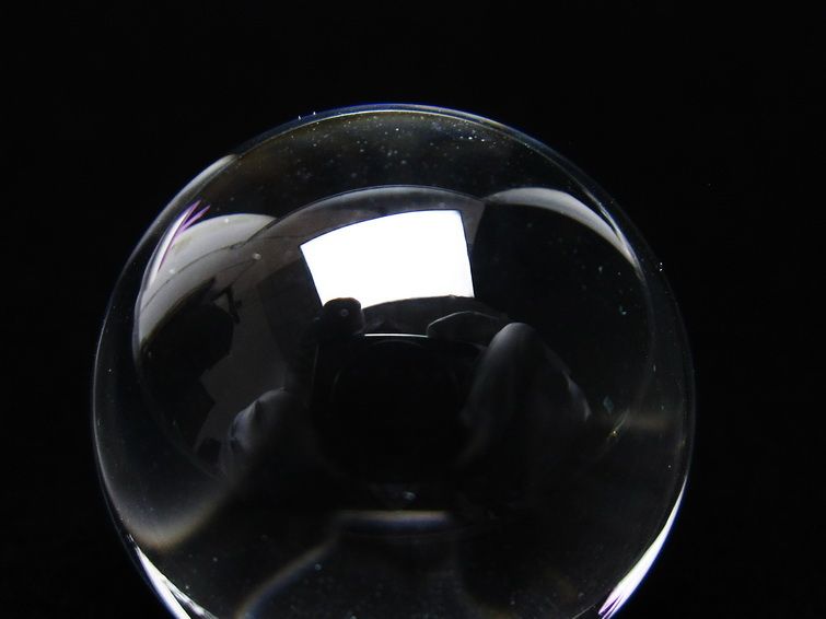 水晶 丸玉 ブラジル産 24mm 一点物 141-6427