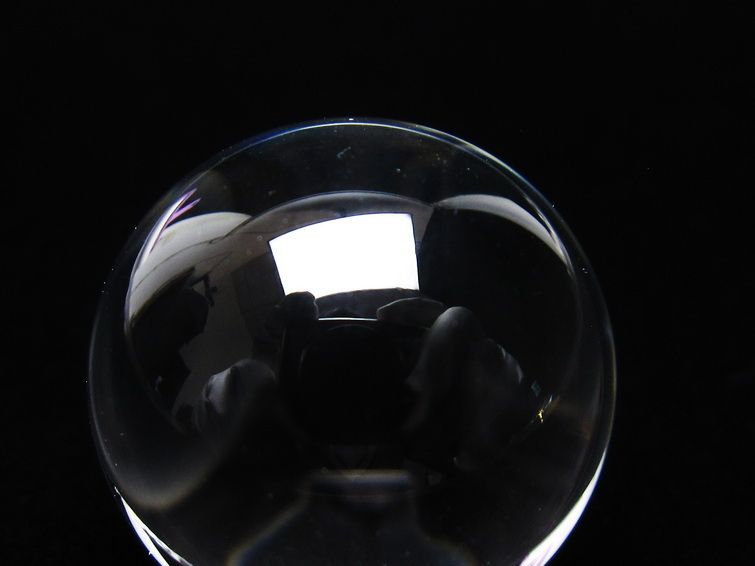 水晶 丸玉 ブラジル産 24mm 一点物 141-6429