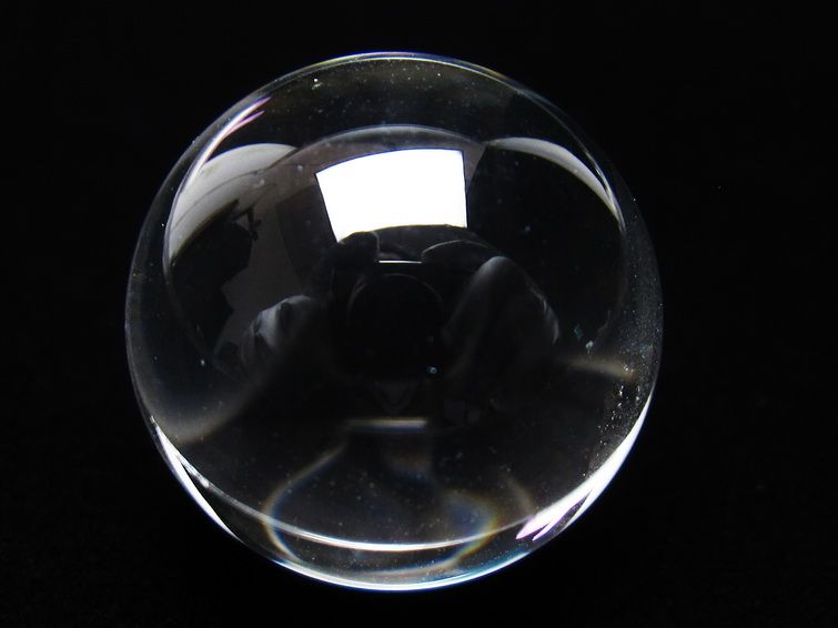 水晶 丸玉 ブラジル産 24mm 一点物 141-6430