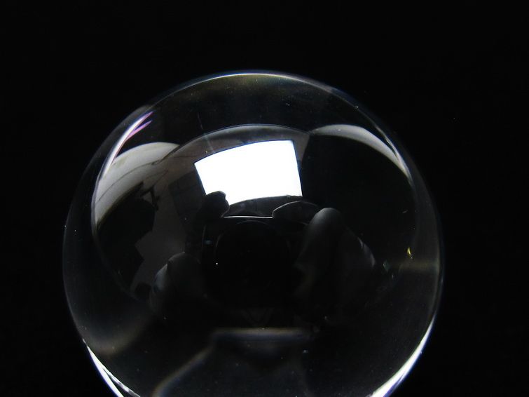 水晶 丸玉 ブラジル産 24mm 一点物 141-6431