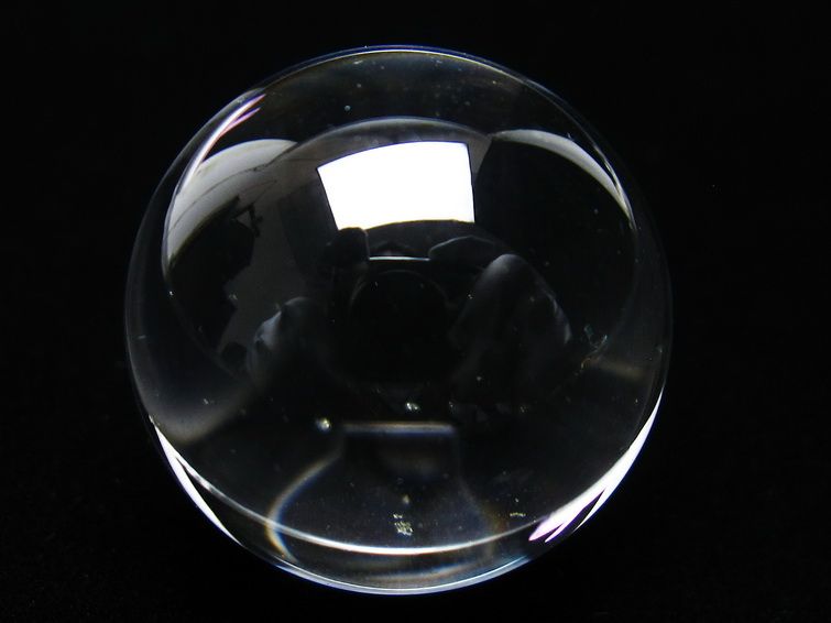 水晶 丸玉 ブラジル産 24mm 一点物 141-6433
