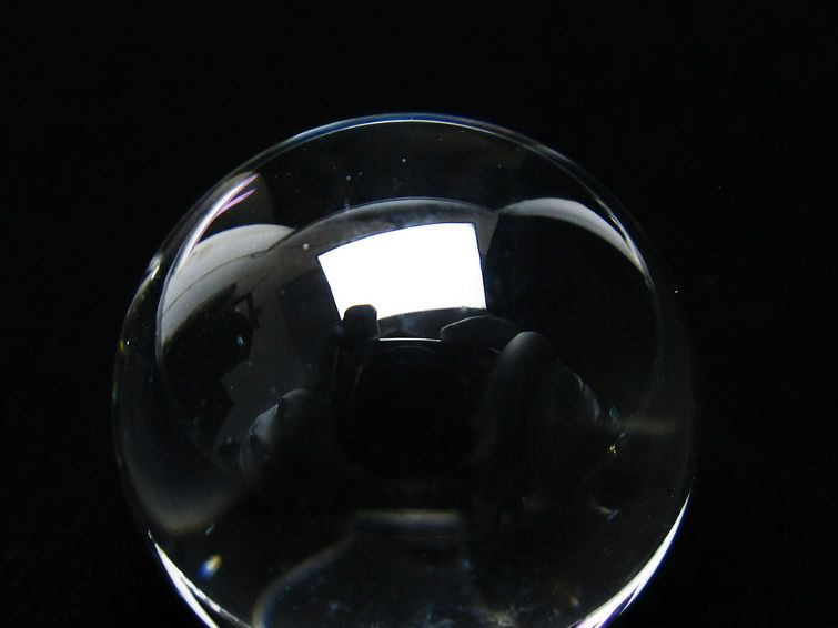 水晶 丸玉 ブラジル産 24mm 一点物 141-6434