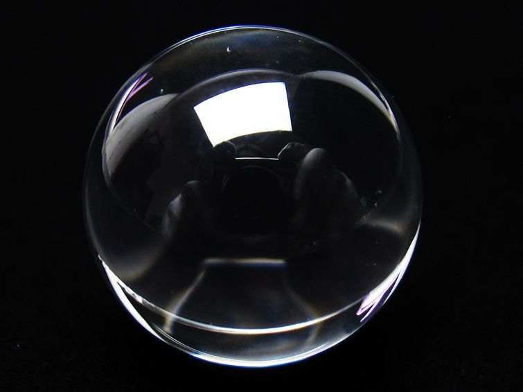 水晶 丸玉 ブラジル産 24mm 一点物 141-6435