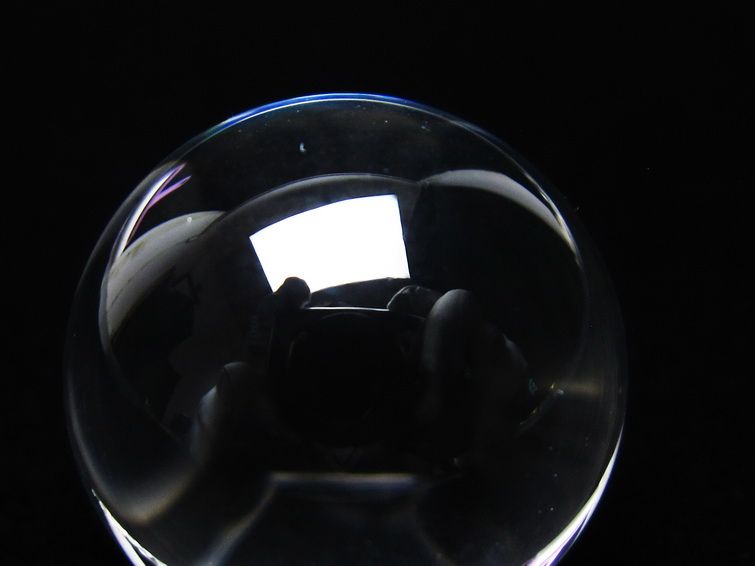 水晶 丸玉 ブラジル産 24mm 一点物 141-6435
