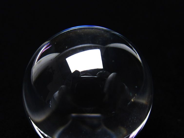 水晶 丸玉 ブラジル産 24mm 一点物 141-6436