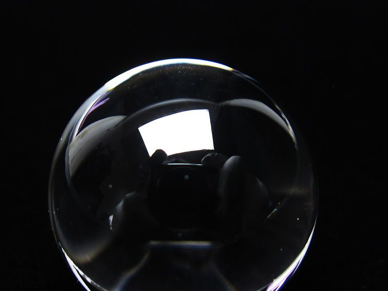 水晶 丸玉 ブラジル産 24mm 一点物 141-6437