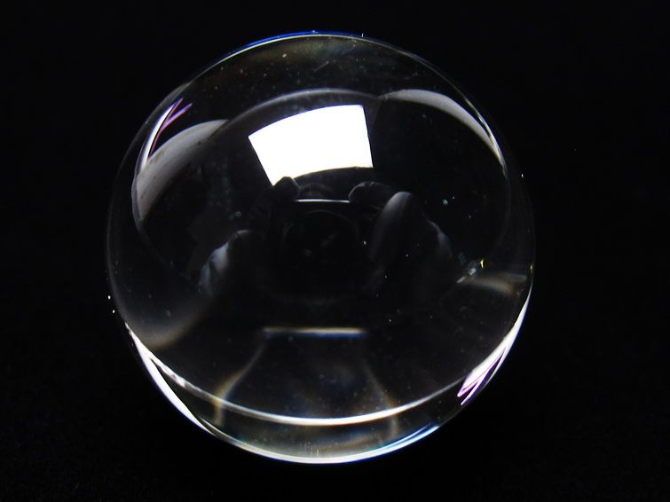 水晶 丸玉 ブラジル産 24mm 一点物 141-6439
