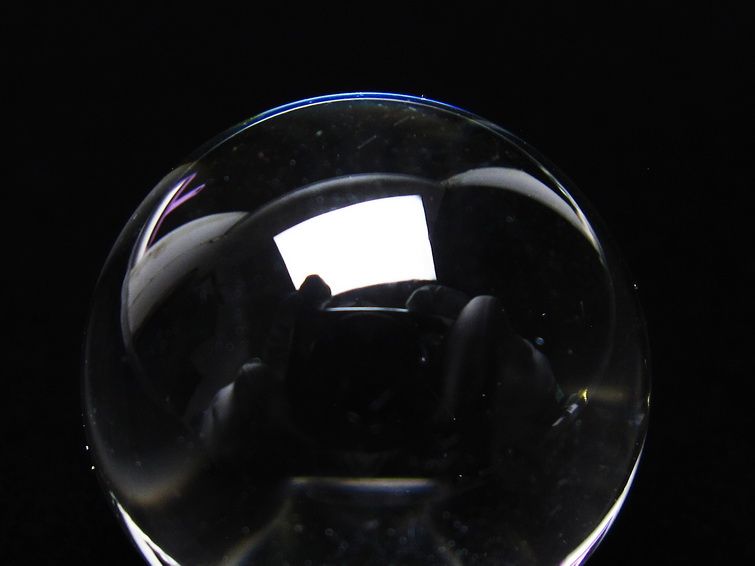 水晶 丸玉 ブラジル産 24mm 一点物 141-6439