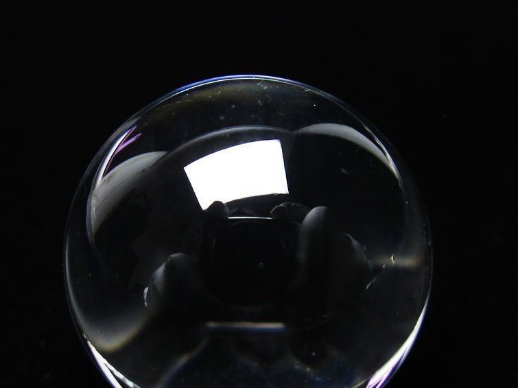 水晶 丸玉 ブラジル産 24mm 一点物 141-6441