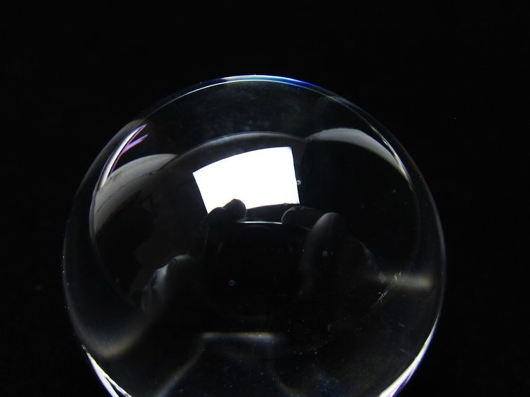 水晶 丸玉 ブラジル産 24mm 一点物 141-6446