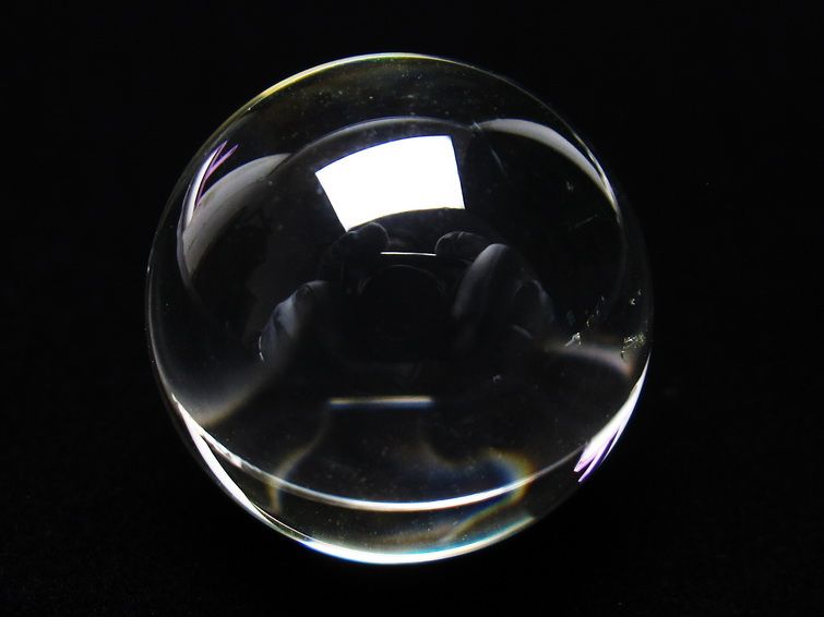水晶 丸玉 ブラジル産 24mm 一点物 141-6447