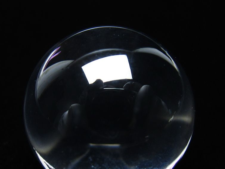 水晶 丸玉 ブラジル産 24mm 一点物 141-6450
