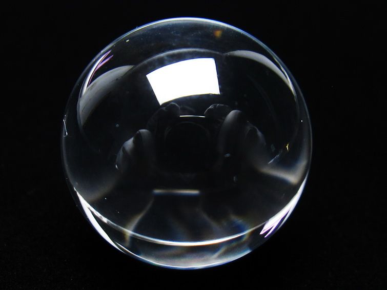 水晶 丸玉 ブラジル産 24mm 一点物 141-6452
