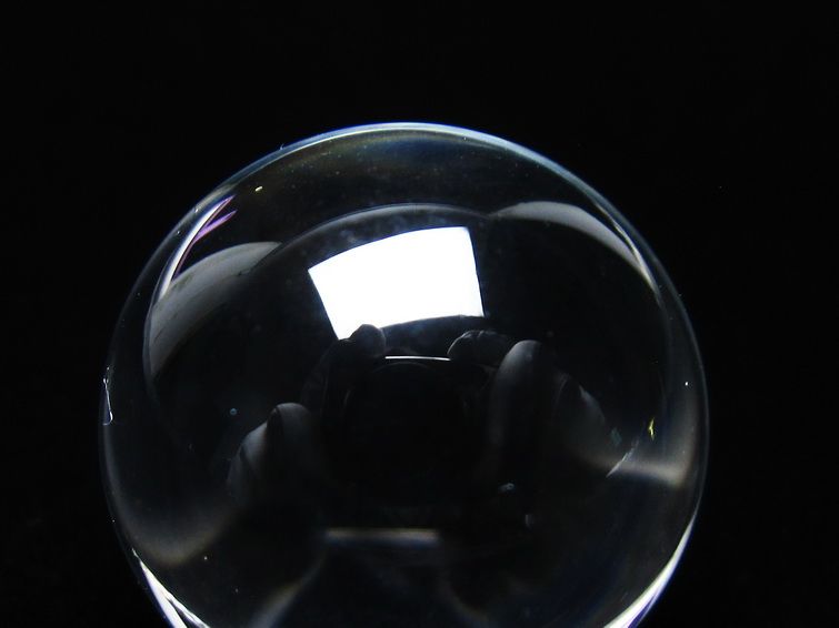 水晶 丸玉 ブラジル産 24mm 一点物 141-6452