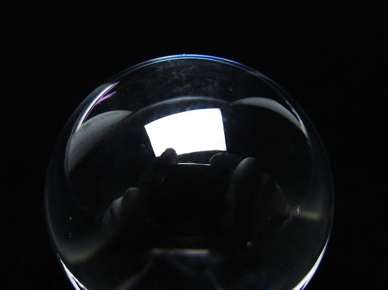 水晶 丸玉 ブラジル産 24mm 一点物 141-6453