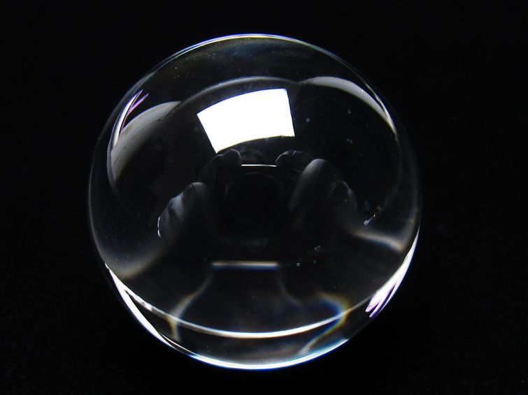 水晶 丸玉 ブラジル産 24mm 一点物 141-6454